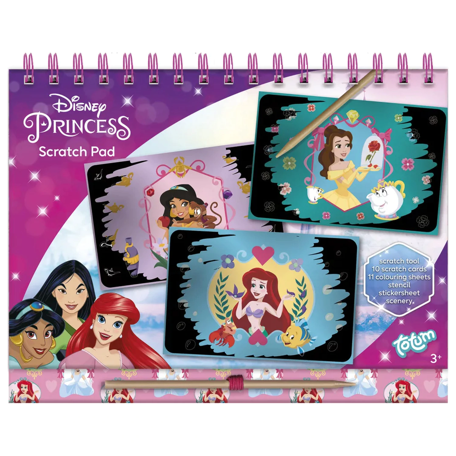 Disney Princess Beauty Scratch Art Kit i Set za aktivnosti fotografija proizvoda