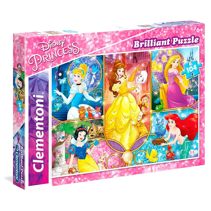 Disney Princess Brilliant puzzle 104 komada fotografija proizvoda