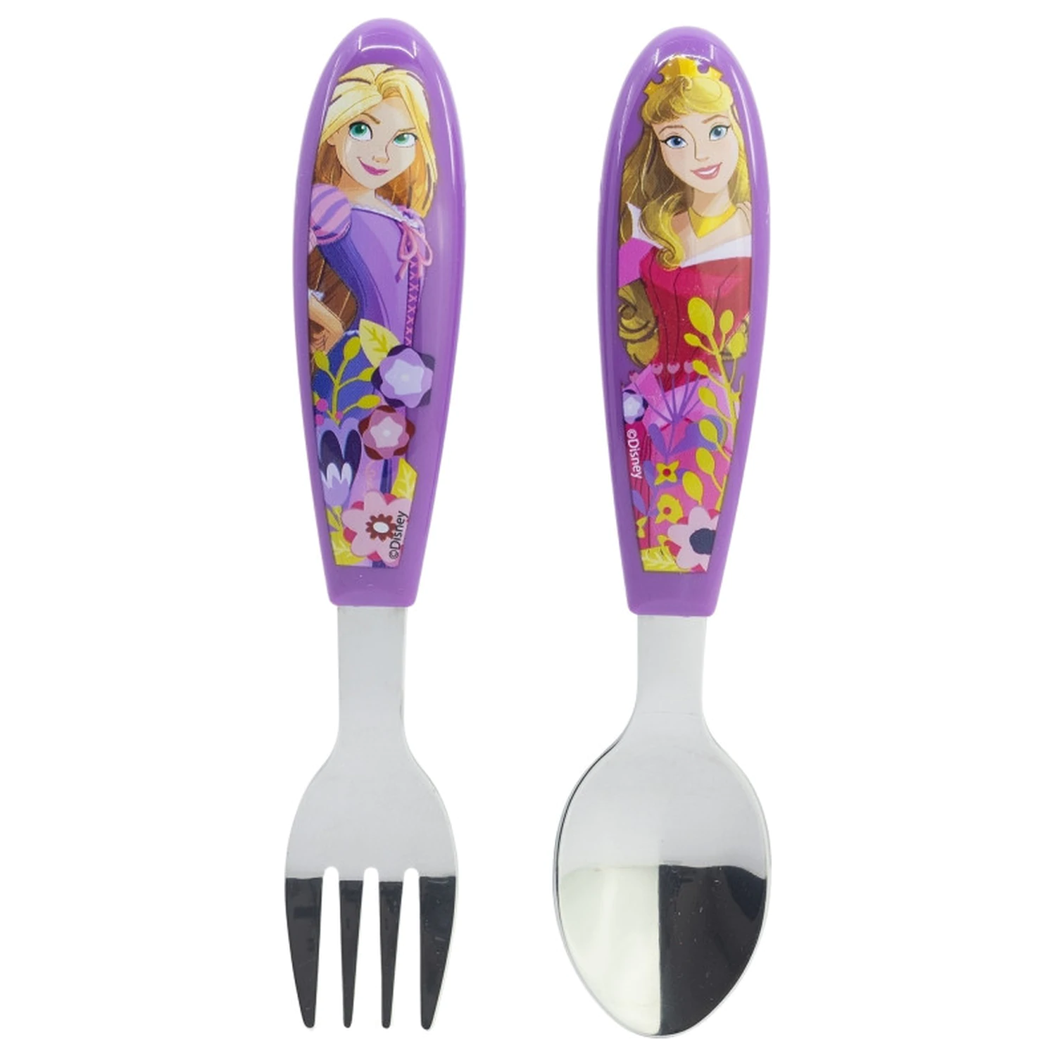 Disney Princess Courageous Heart Metal Ergo Set pribora za jelo - 2-dijelni fotografija proizvoda