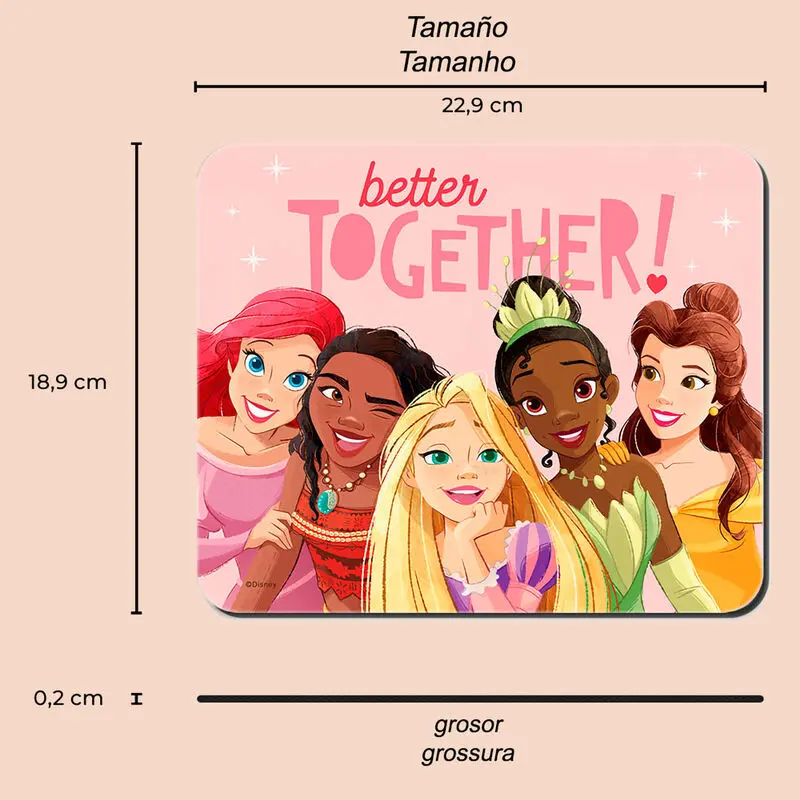 Disney Princess podloga za miš fotografija proizvoda