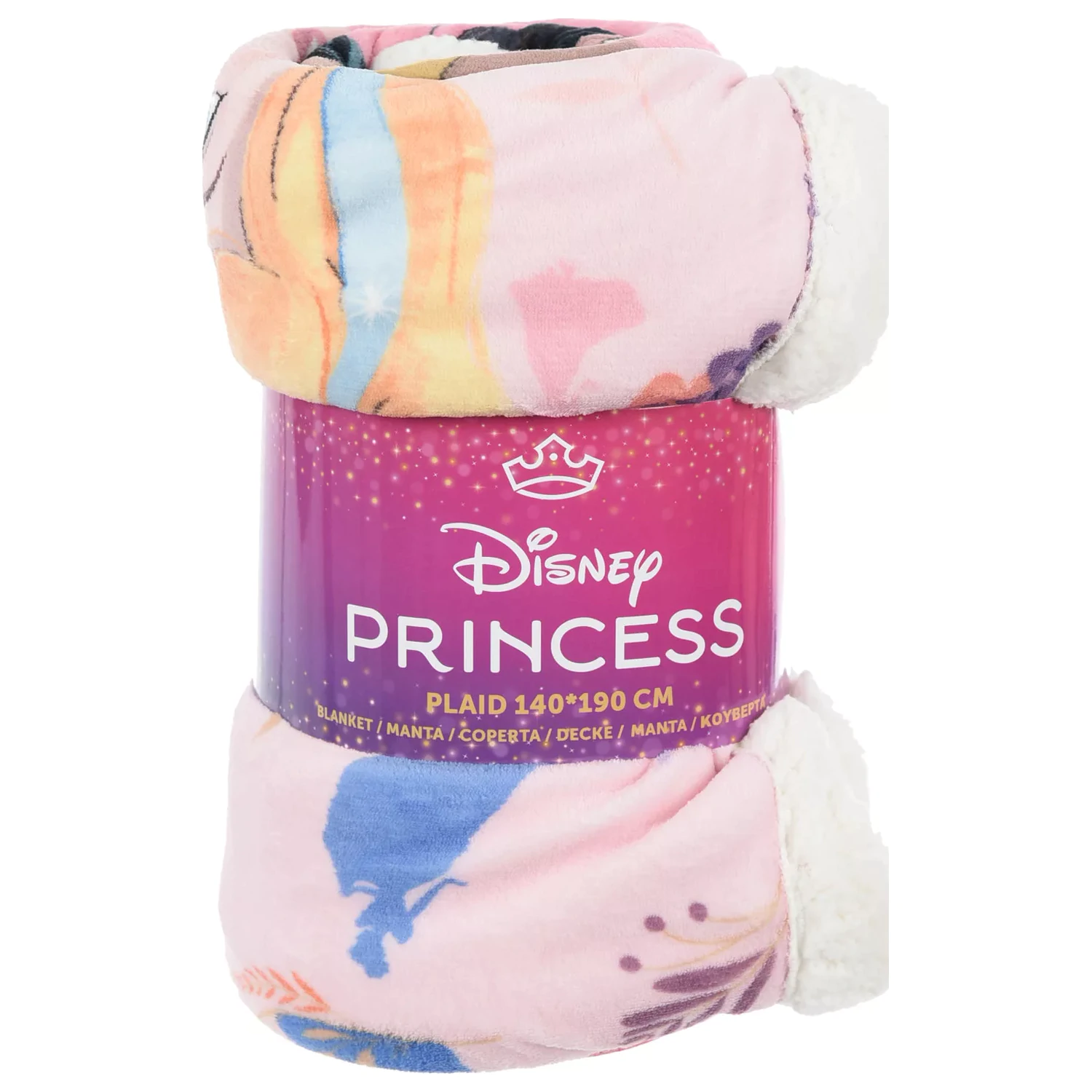 Disney Princess Floral Fantasy sherpa deka 140x190 cm fotografija proizvoda