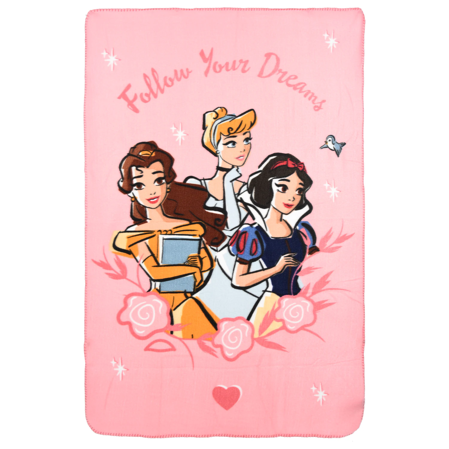 Disney Princesses Follow Your Dreams deka od flisa fotografija proizvoda