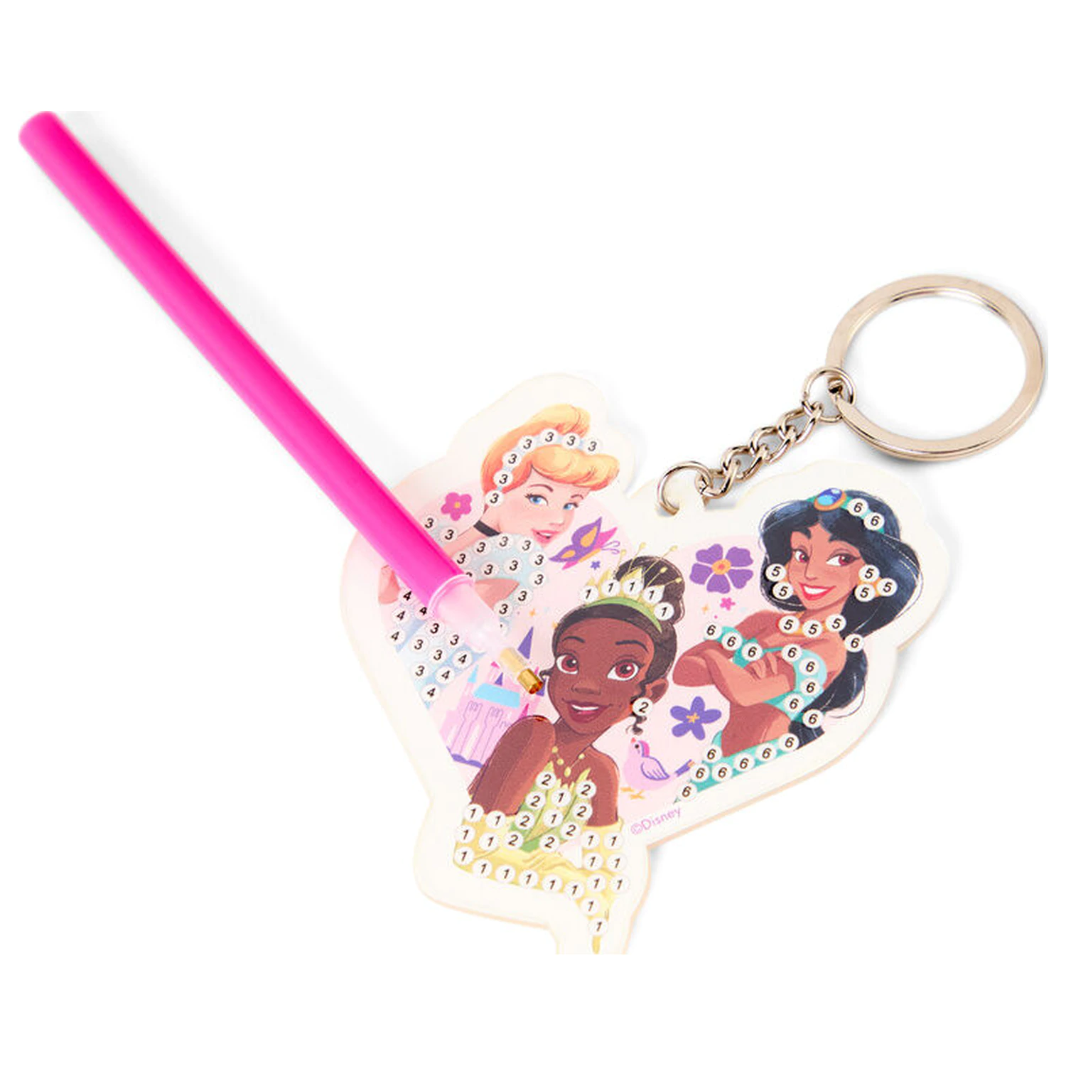 Disney Princess dijamantni set za izradu privjesaka za ključeve fotografija proizvoda
