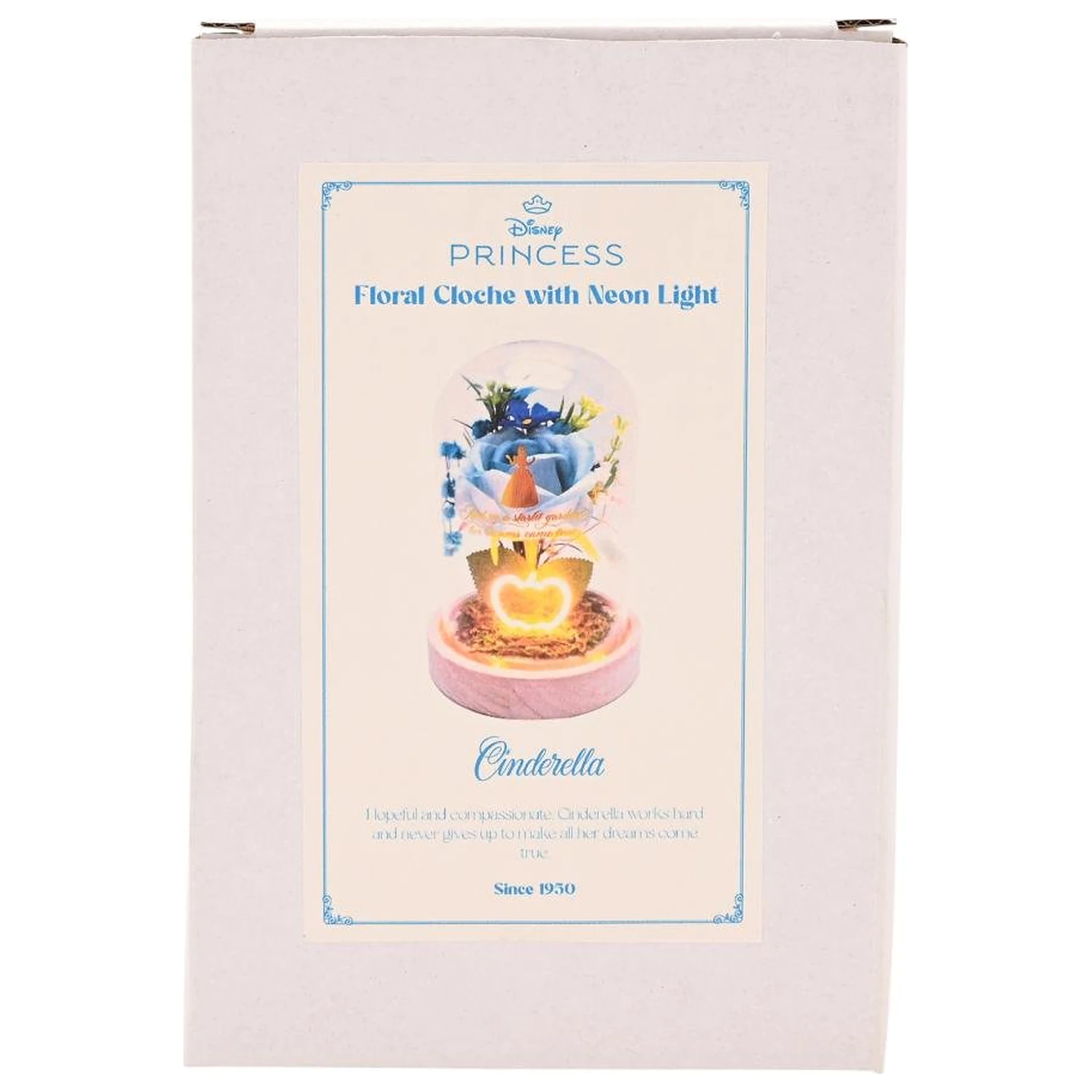 Disney Princess Cinderella Cvetni Cloche s neonskim svjetlom fotografija proizvoda