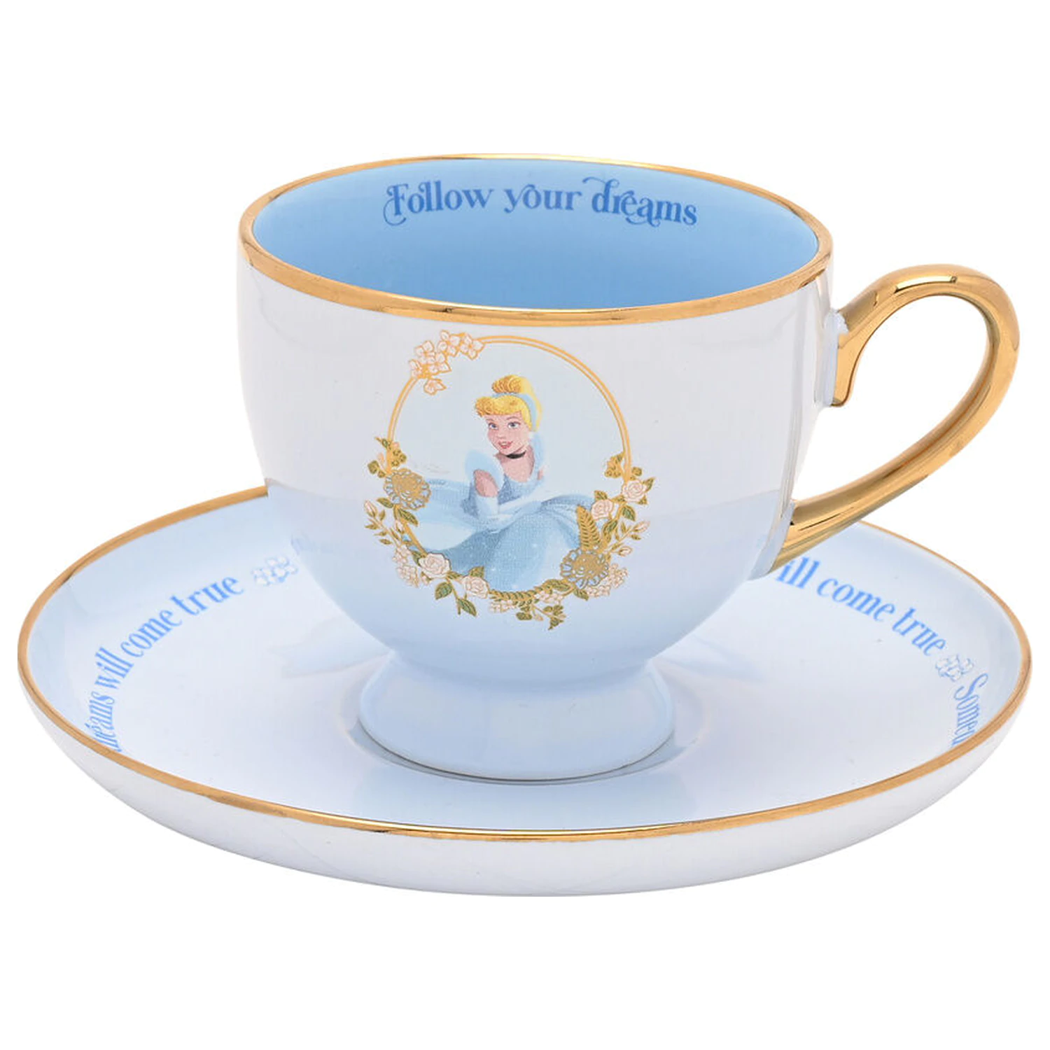 Disney Princess Cinderella šalica za čaj i tanjurić fotografija proizvoda