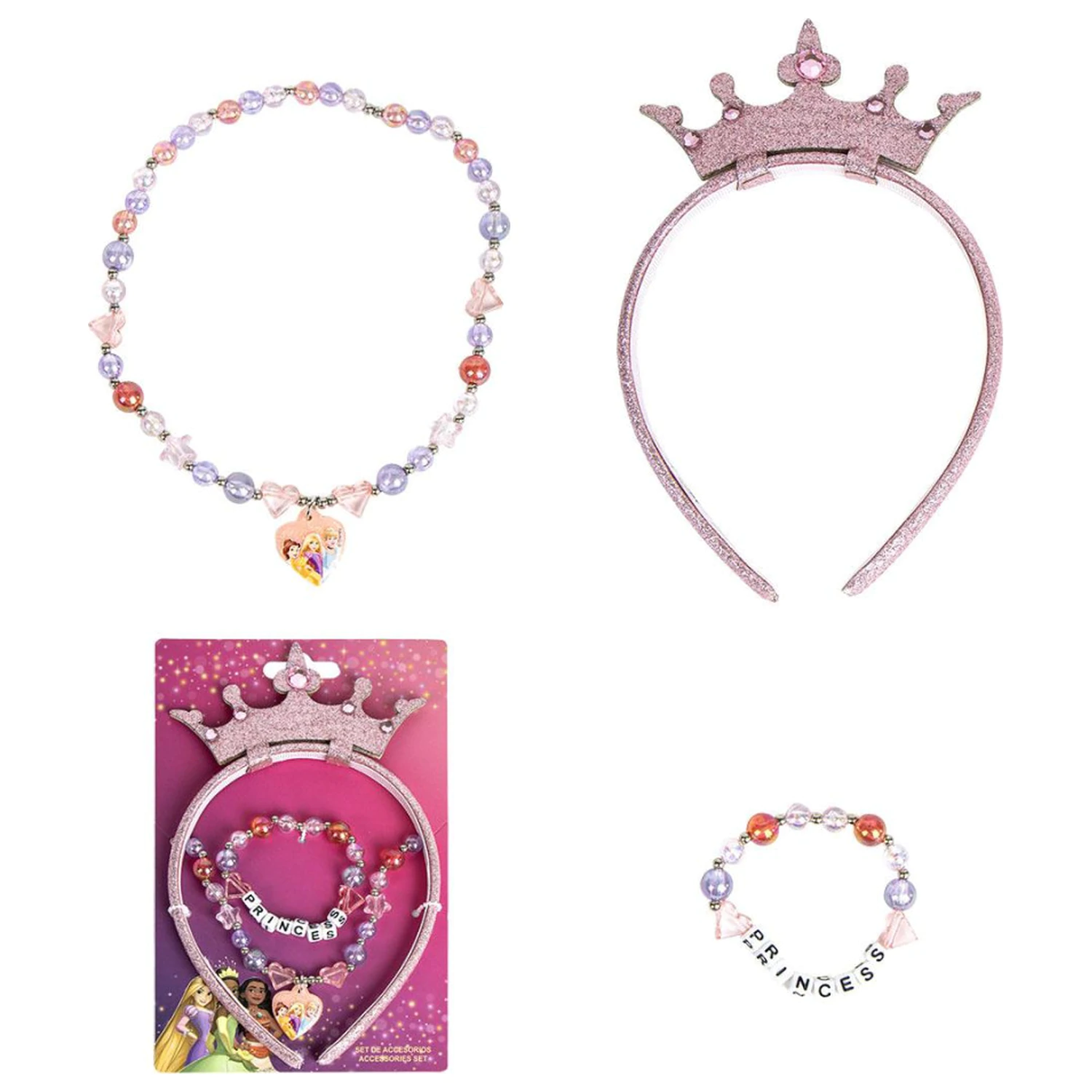 Disney Princess Heart Jewel i set trake za kosu fotografija proizvoda