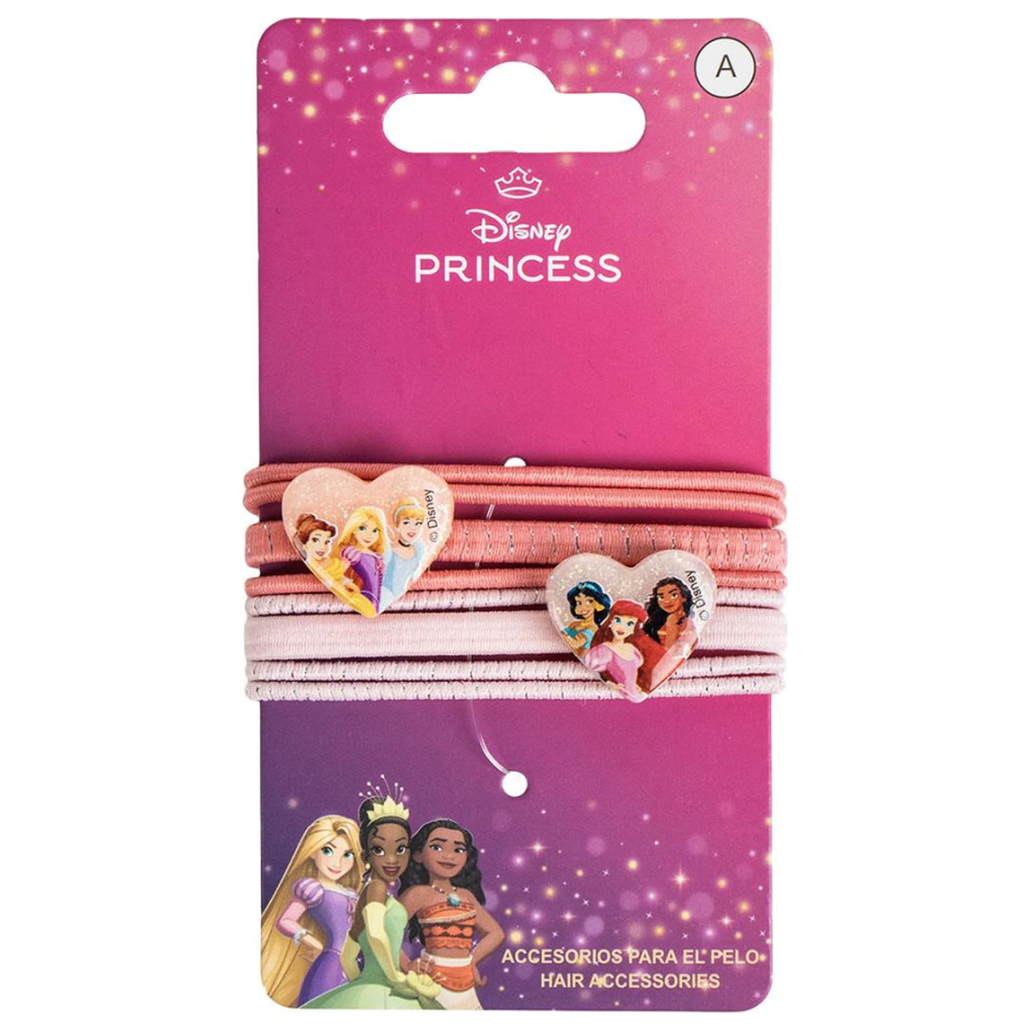 Disney Princesses Heart Set gumica za kosu, 8 komada fotografija proizvoda