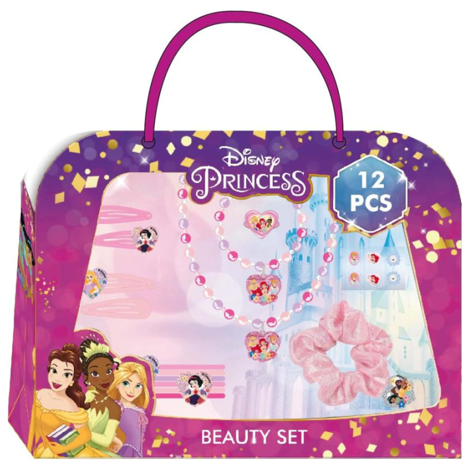 Disney Princess Ženski set dodataka za kosu i nakita, 15 komada fotografija proizvoda