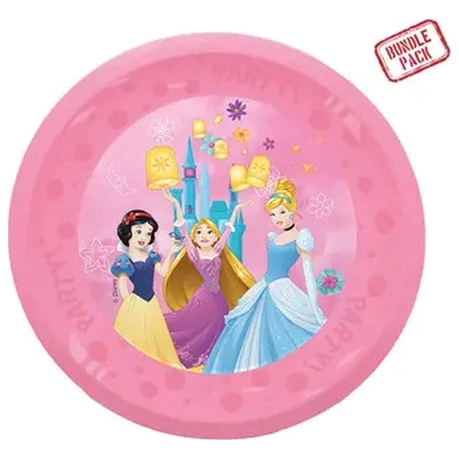Disney Princess Live Your Story mikro premium plastični ravni tanjur set od 4 komada 21 cm fotografija proizvoda