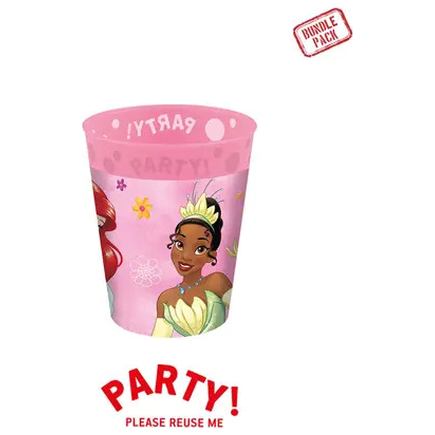 Disney Princesses Live Your Story Micro Premium Plastične čaše Set 4 komada 250 ml fotografija proizvoda