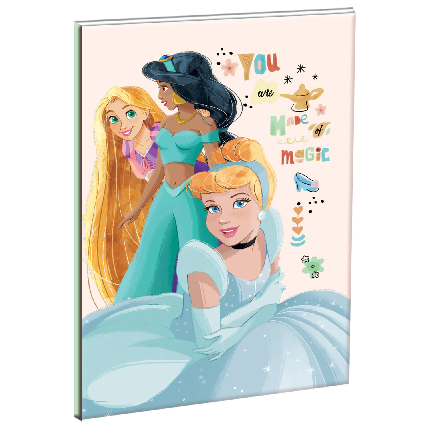 Disney Princesses Made of Magic B/5 Bilježnica s linijama 40 stranica fotografija proizvoda