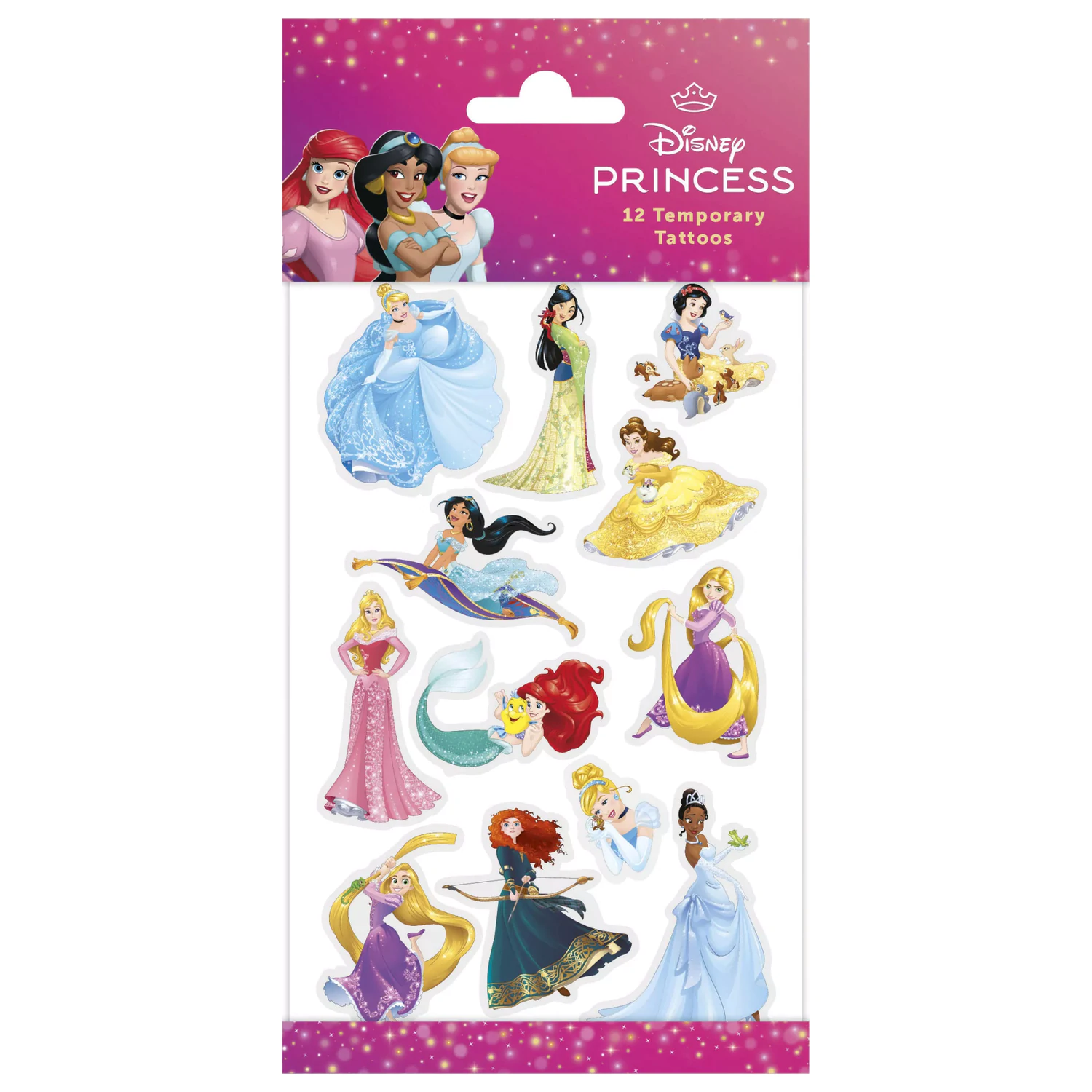 Disney Princesses Magic Tattoos set od 12 komada fotografija proizvoda