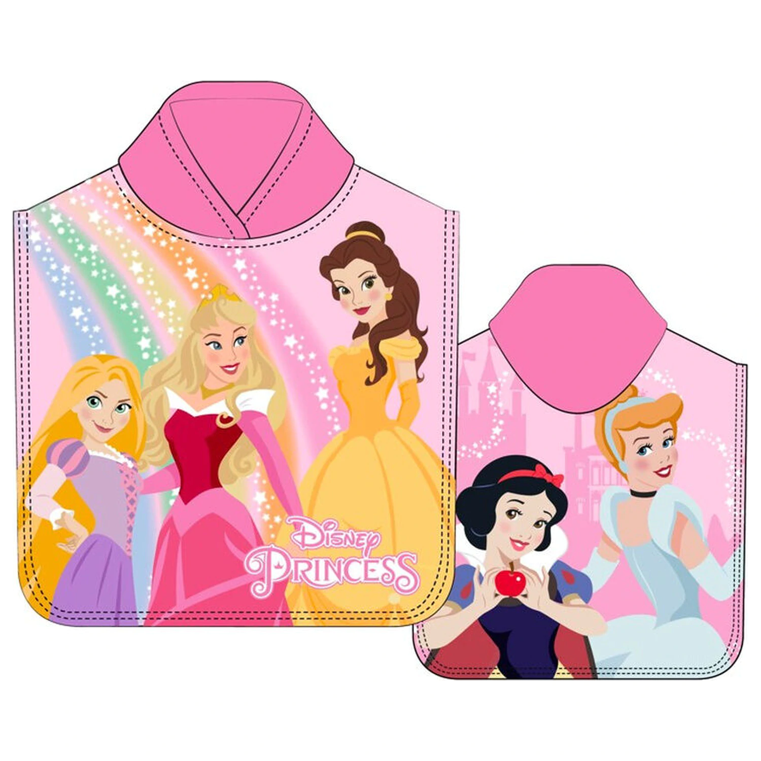 Disney Princess mikro vlakna ručnik pončo fotografija proizvoda