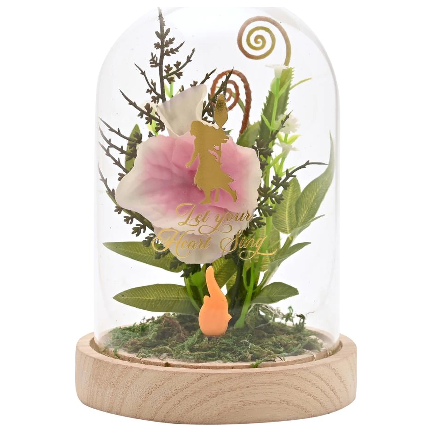 Disney Princess Moana Cvjetno zvono s neonskim svjetlom fotografija proizvoda