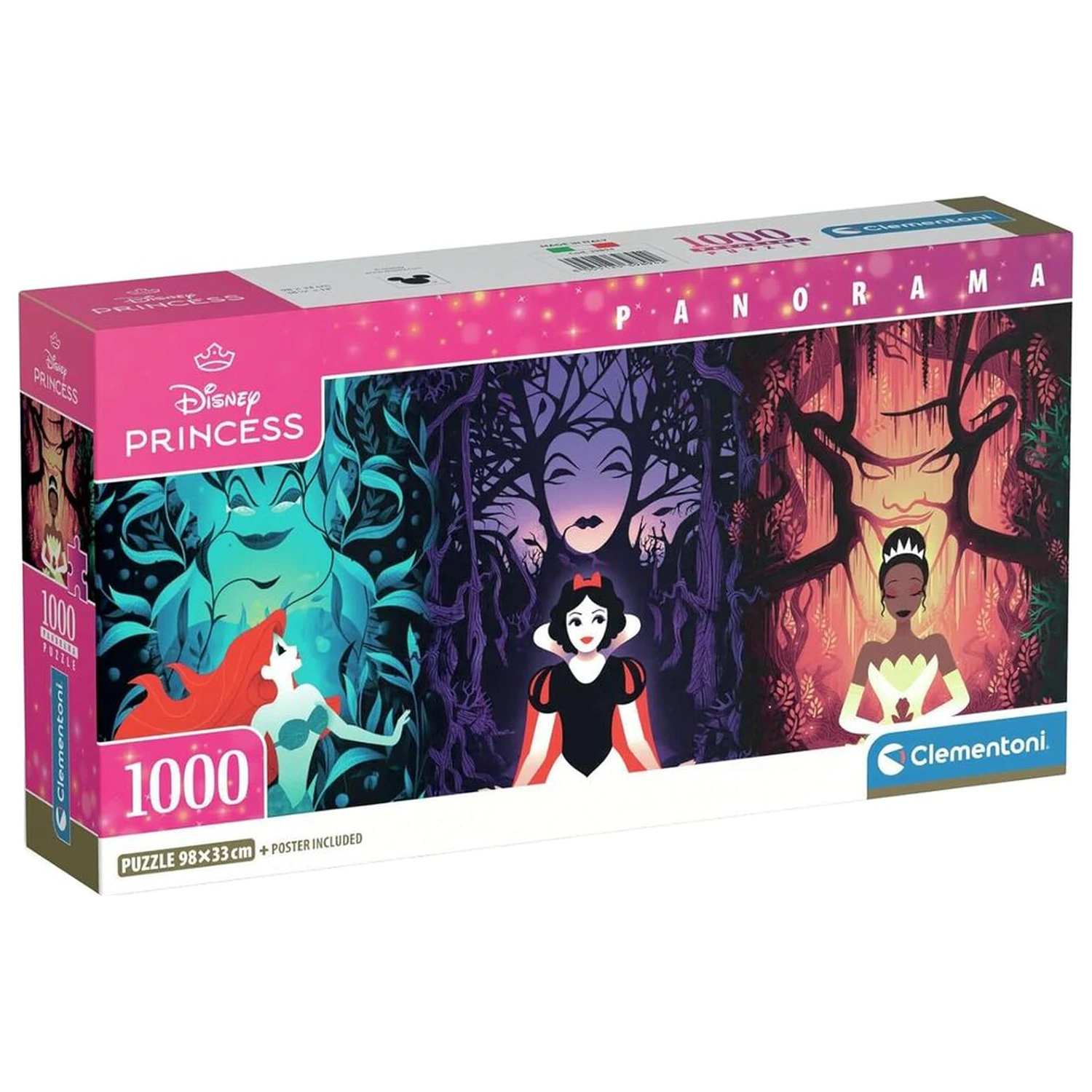 Disney Princess Panorama puzzle 1000 kom fotografija proizvoda