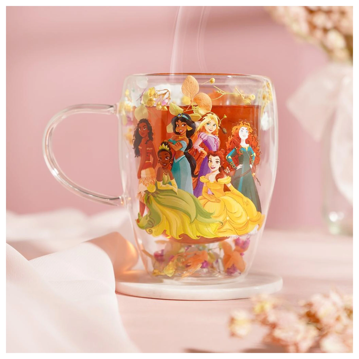 Disney Princess Princezina čaša sa suhim cvijećem 300 ml fotografija proizvoda