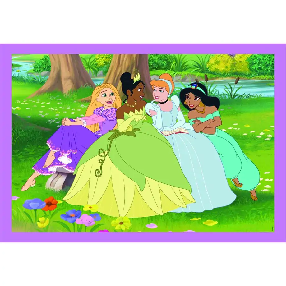 Disney Princess puzzle 12+16+20+24 kom fotografija proizvoda