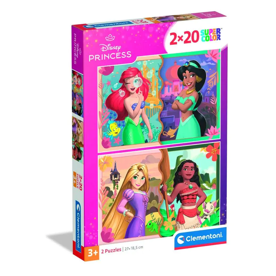 Disney Princess puzzle 2x20 kom fotografija proizvoda