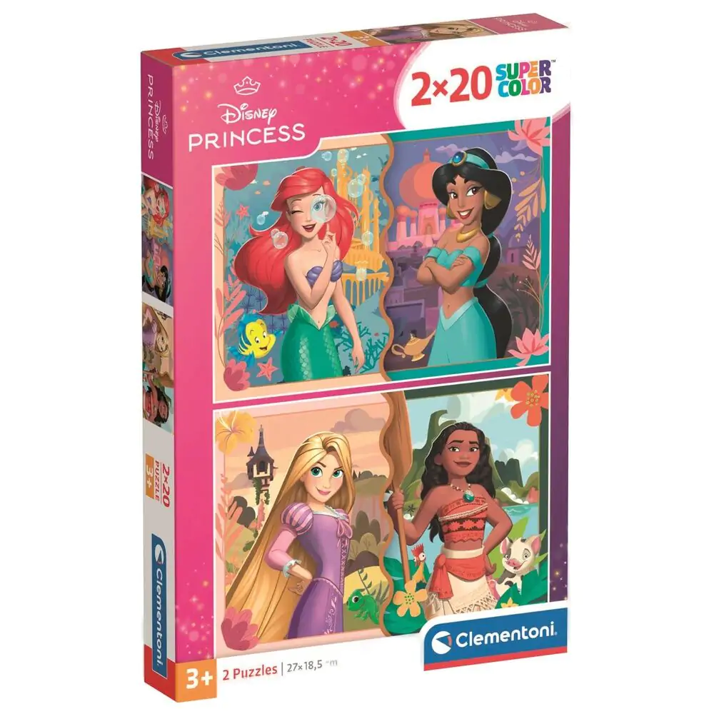 Disney Princess puzzle 2x20 kom fotografija proizvoda
