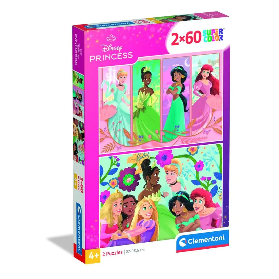 Disney Princess puzzle 2x60 kom fotografija proizvoda