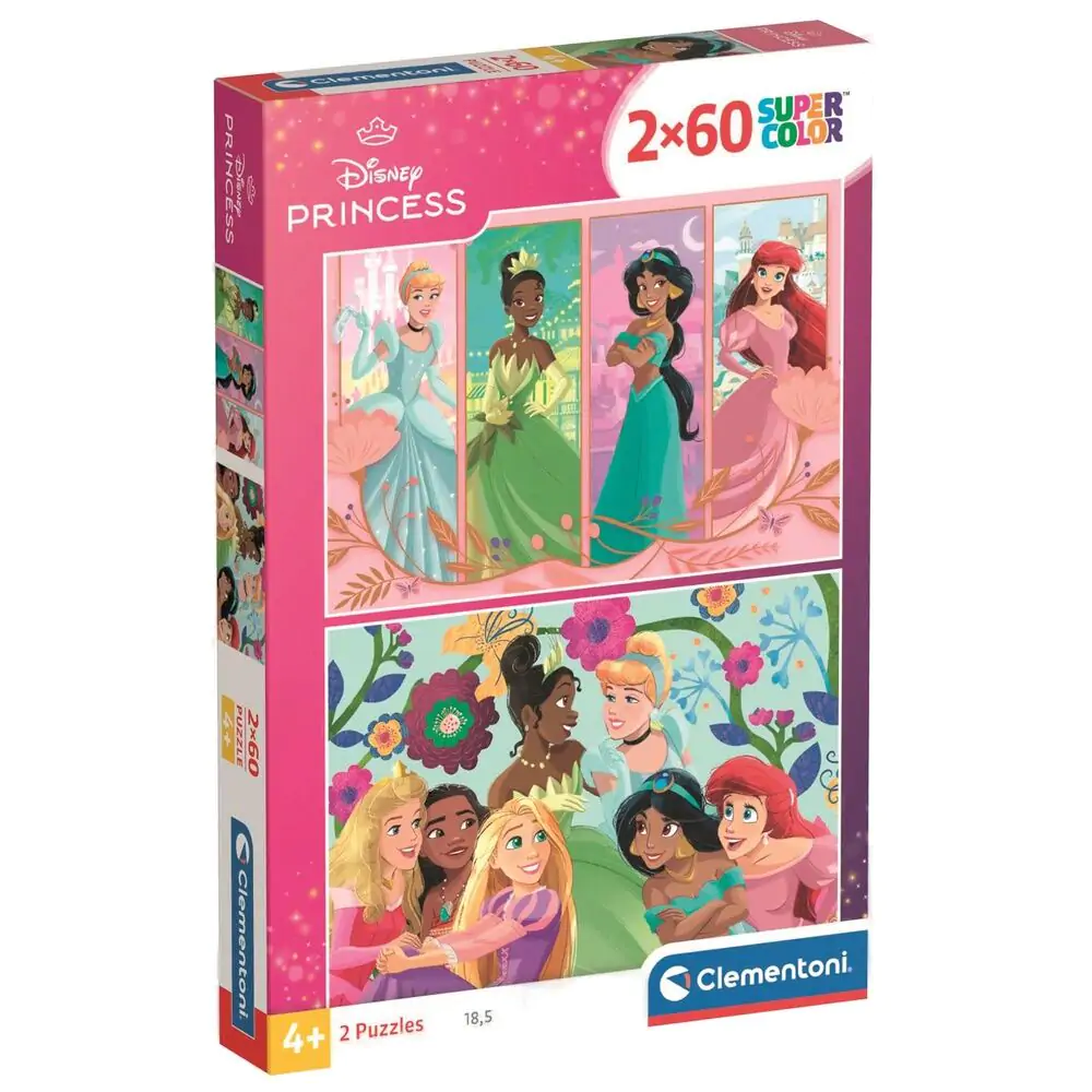 Disney Princess puzzle 2x60 kom fotografija proizvoda