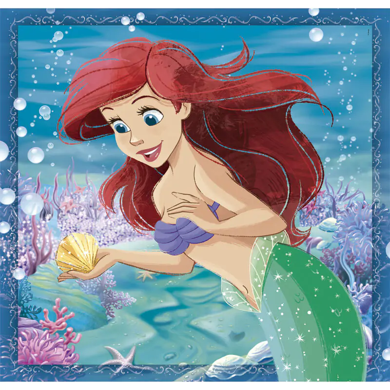 Disney Princess puzzle 3x48 dijelova fotografija proizvoda