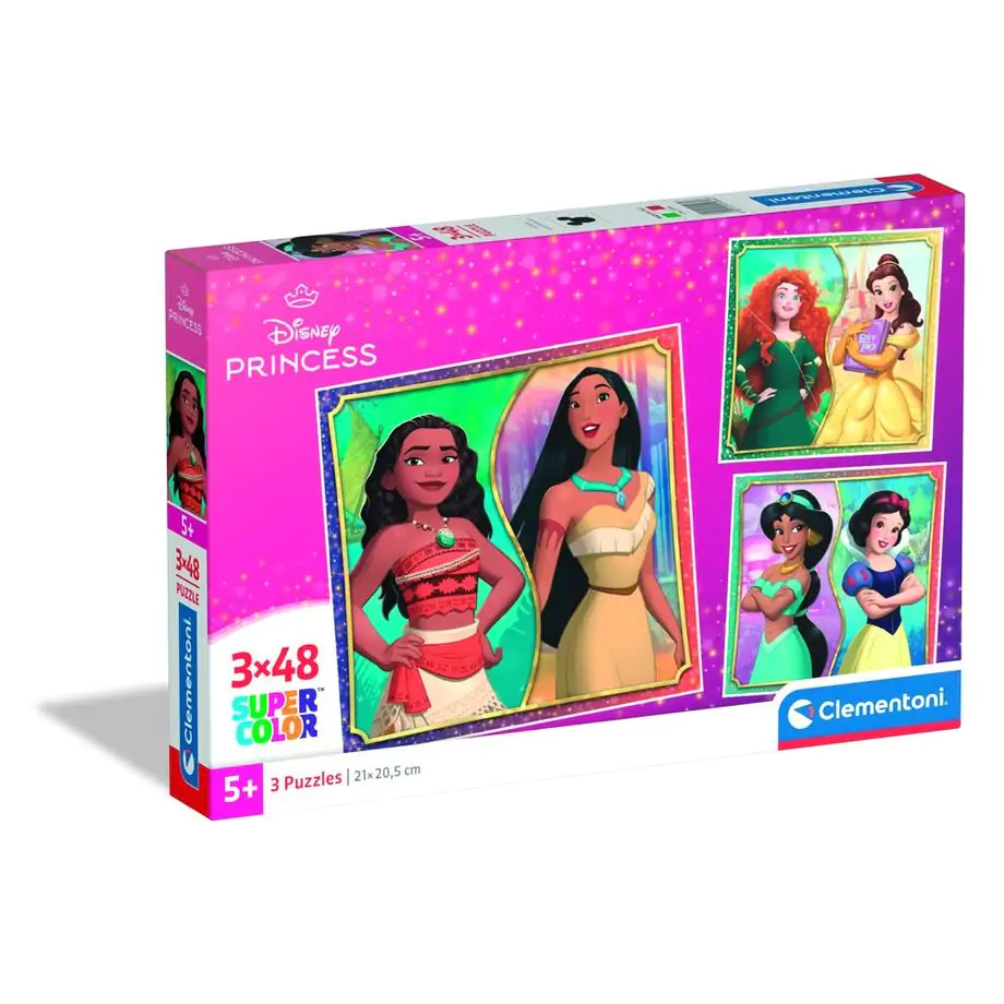 Disney Princess puzzle 3x48 komada fotografija proizvoda