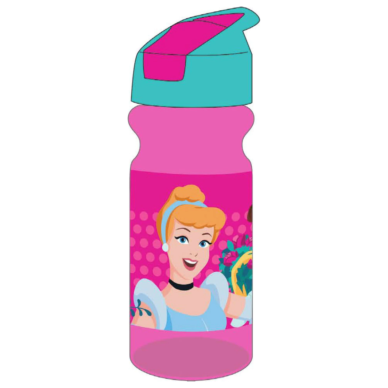 Disney Princesses Spring plastična boca za vodu sa slamkom 500 ml fotografija proizvoda