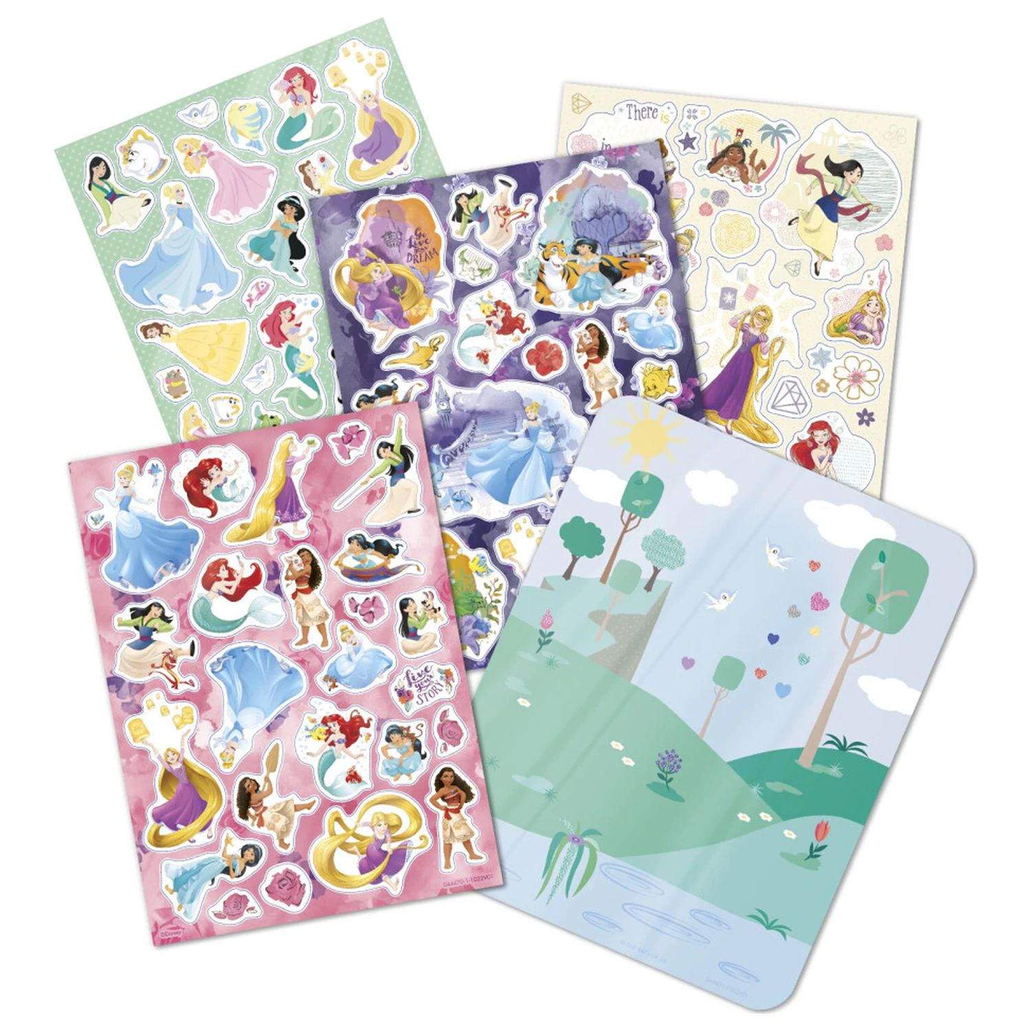 Disney Princess Story naljepnice za prozor set fotografija proizvoda