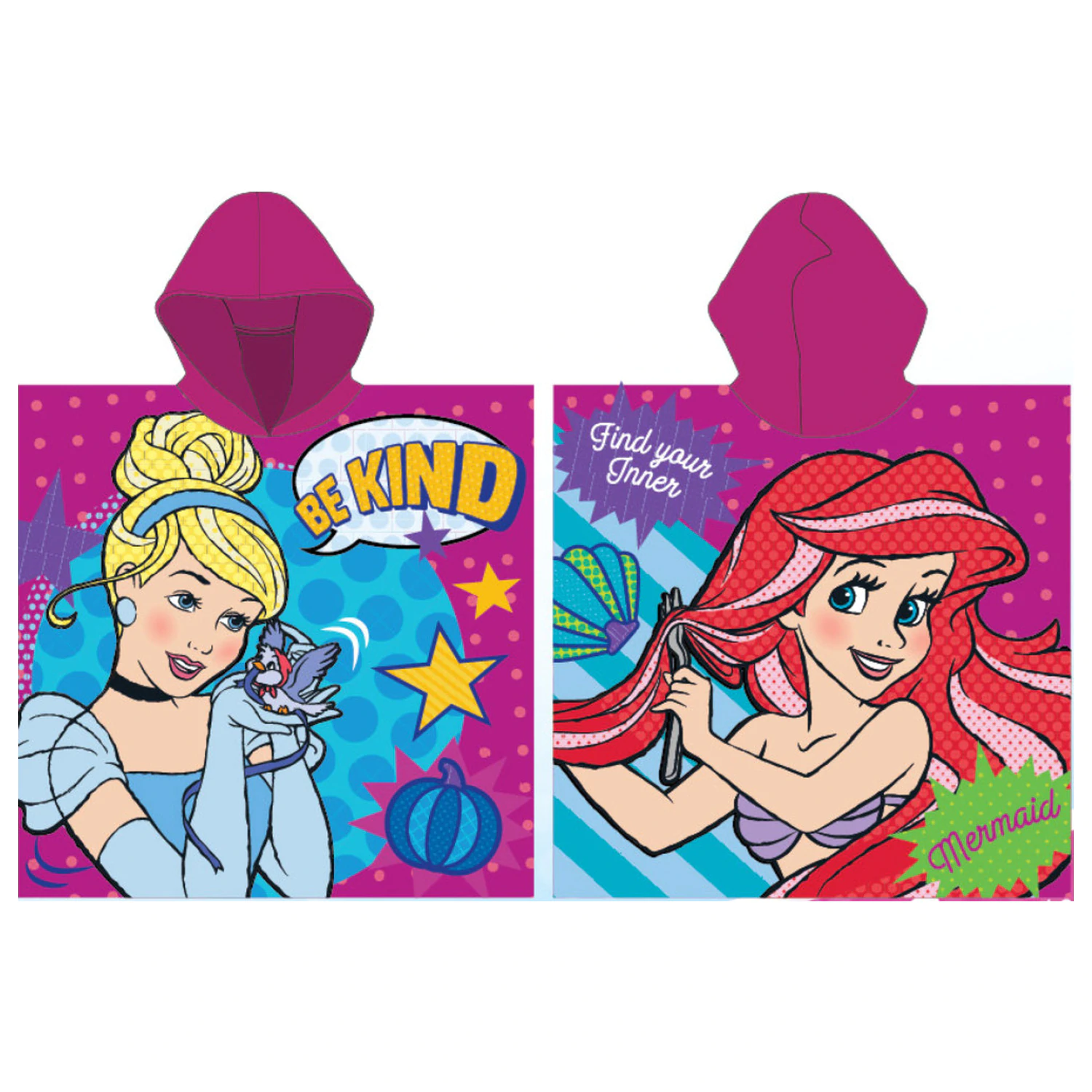 Disney Princesses Story ručnik-pončo za plažu fotografija proizvoda