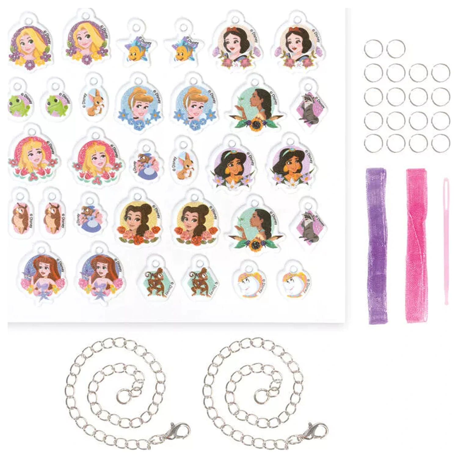 Disney Princess Totum set za izradu narukvice s privjescima fotografija proizvoda