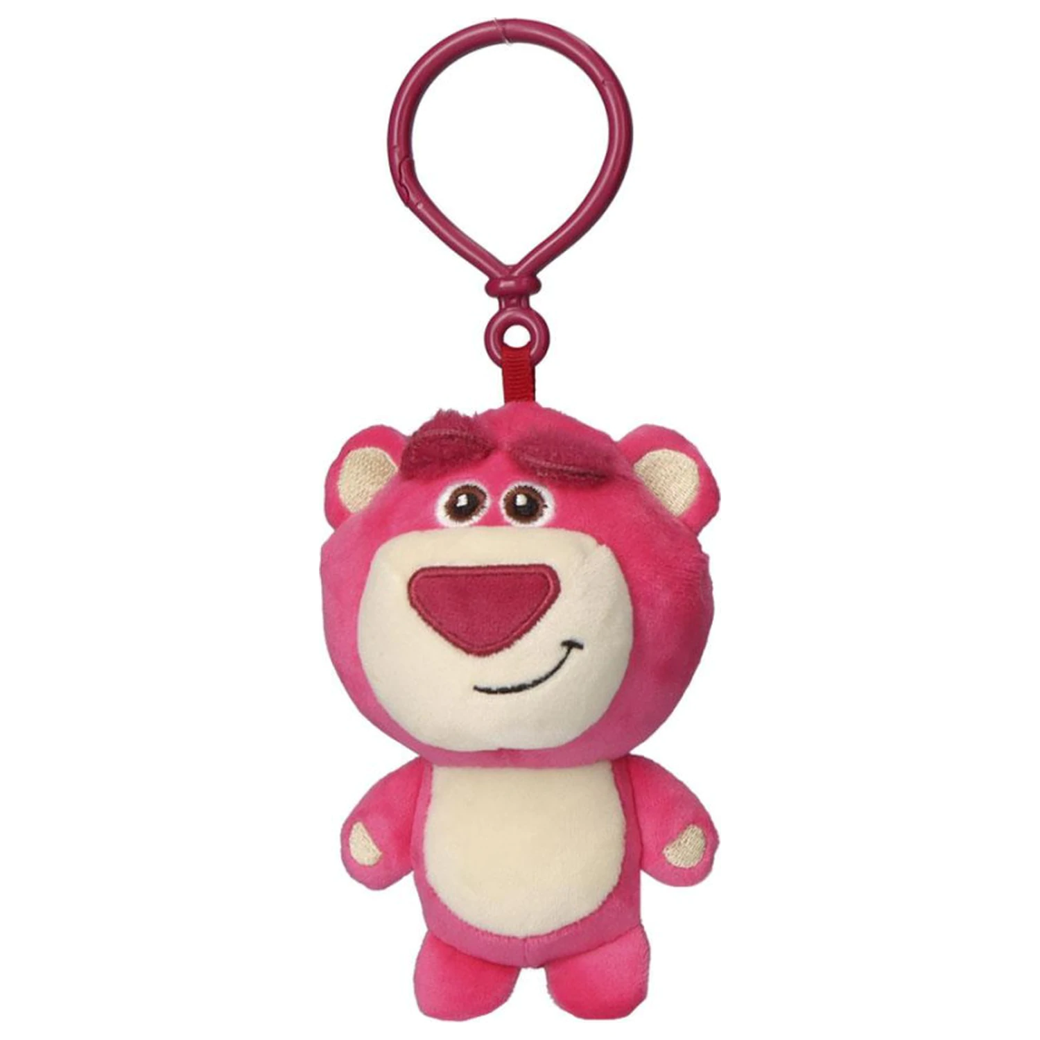Disney Toy Story Lotso Pink 3D plišana figura privjesak za ključeve, ukras za torbu 13 cm fotografija proizvoda
