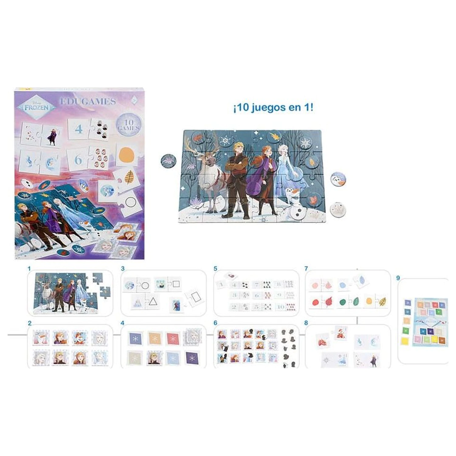 Disney Frozen igra 10 u 1 fotografija proizvoda