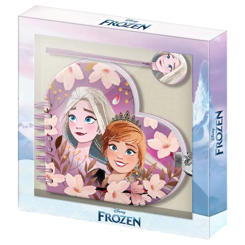 Disney Frozen 2 dnevnik + set kemijske olovke fotografija proizvoda