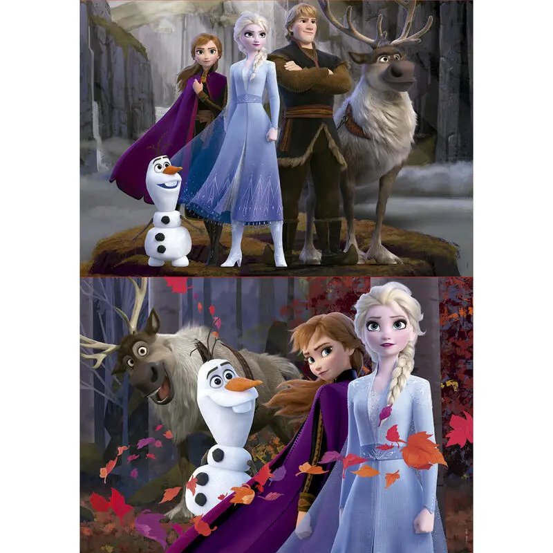 Disney Frozen 2 puzzle 2x100 kom fotografija proizvoda