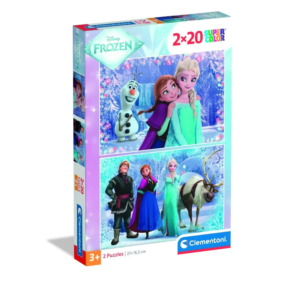 Disney Frozen 2 puzzle 2 x 20 komada fotografija proizvoda