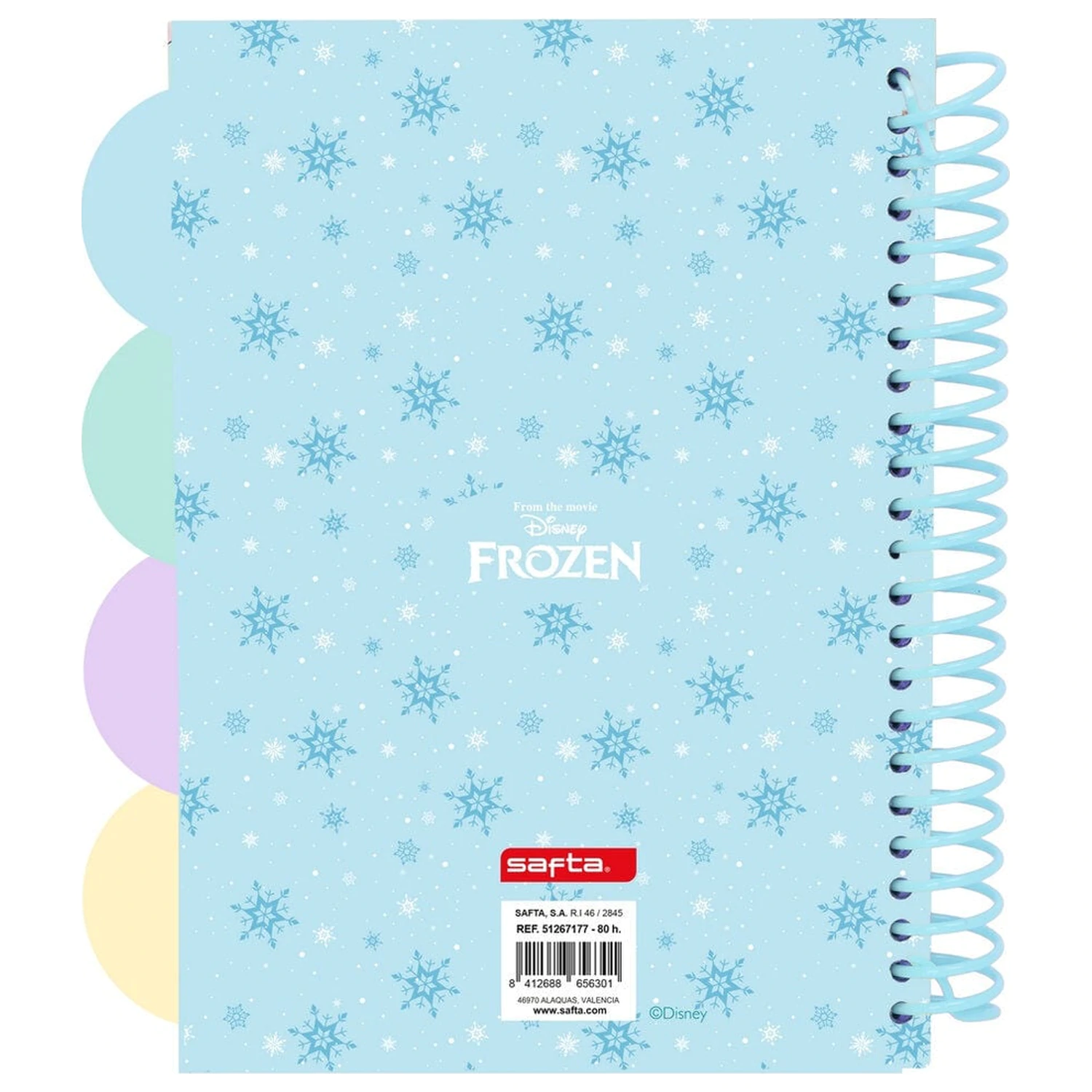 Disney Frozen A5 bilježnica fotografija proizvoda
