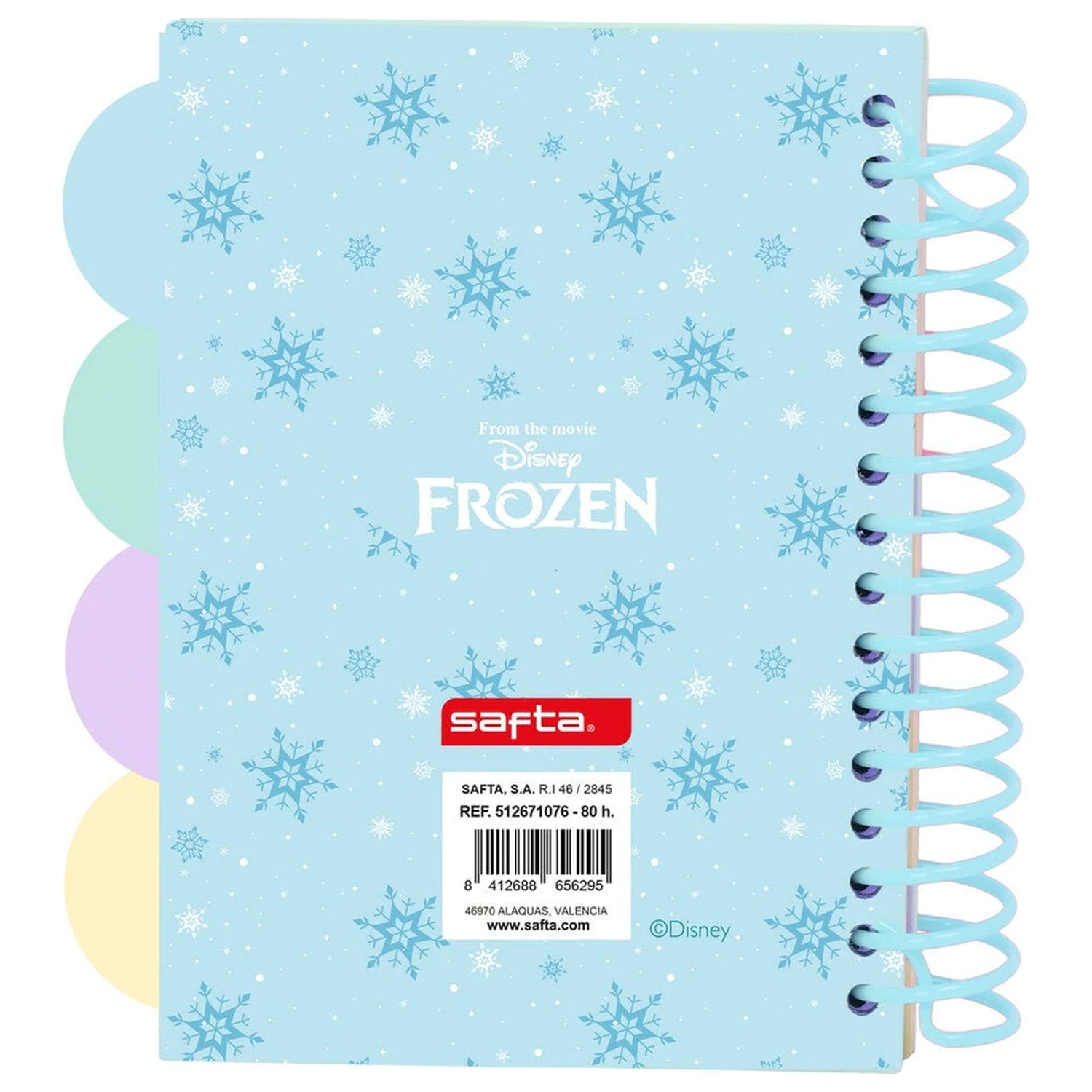 Disney Frozen A6 blok za bilješke fotografija proizvoda