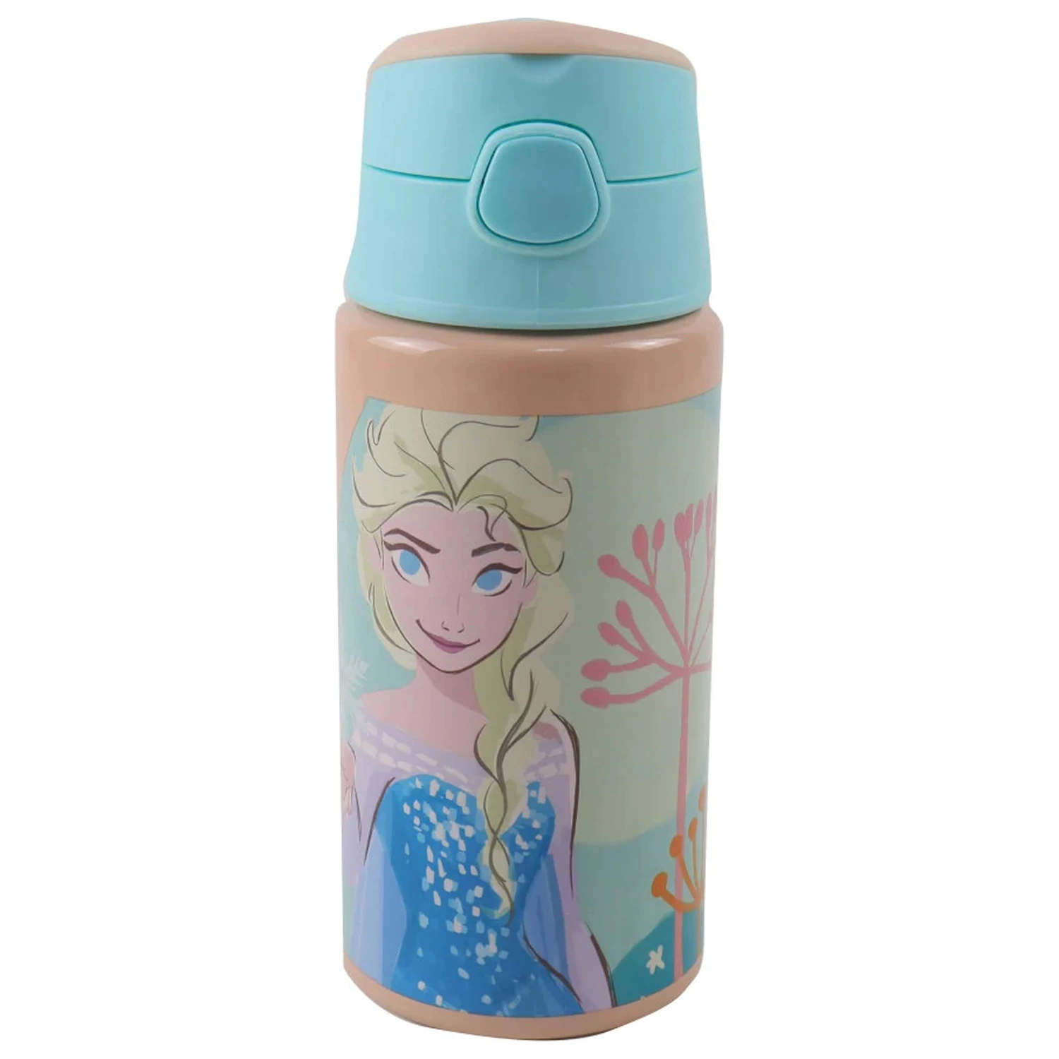 Disney Frozen Adventure Aluminijska bočica sa slamkom s kukicom 500 ml fotografija proizvoda