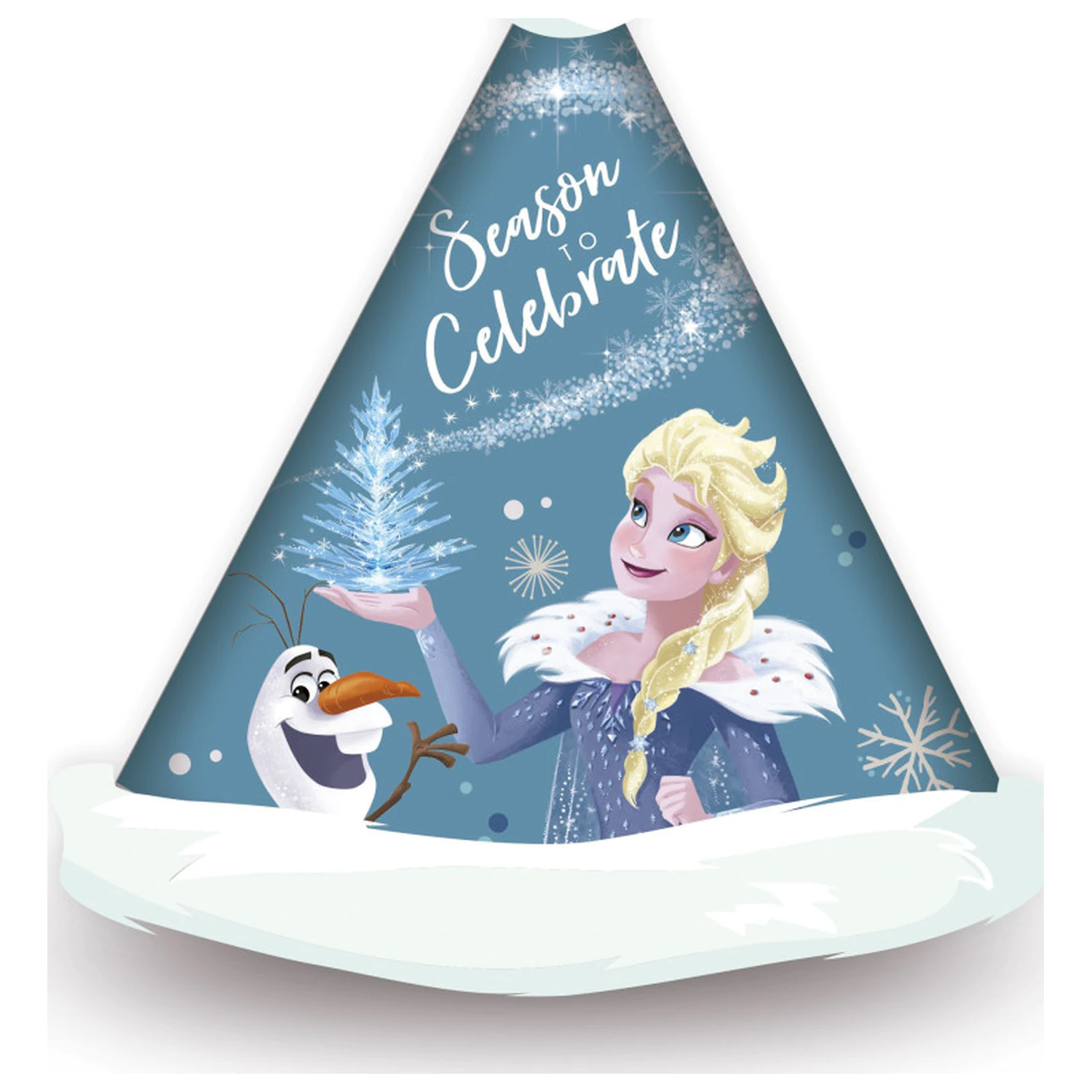 Disney Frozen Celebrate Santa kapa 37 cm fotografija proizvoda