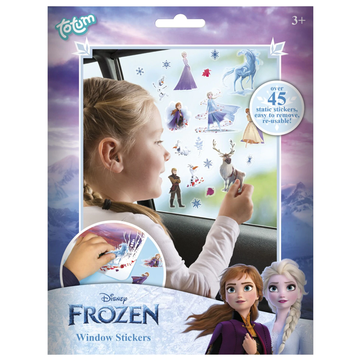 Disney Frozen Destiny naljepnice za prozor set fotografija proizvoda
