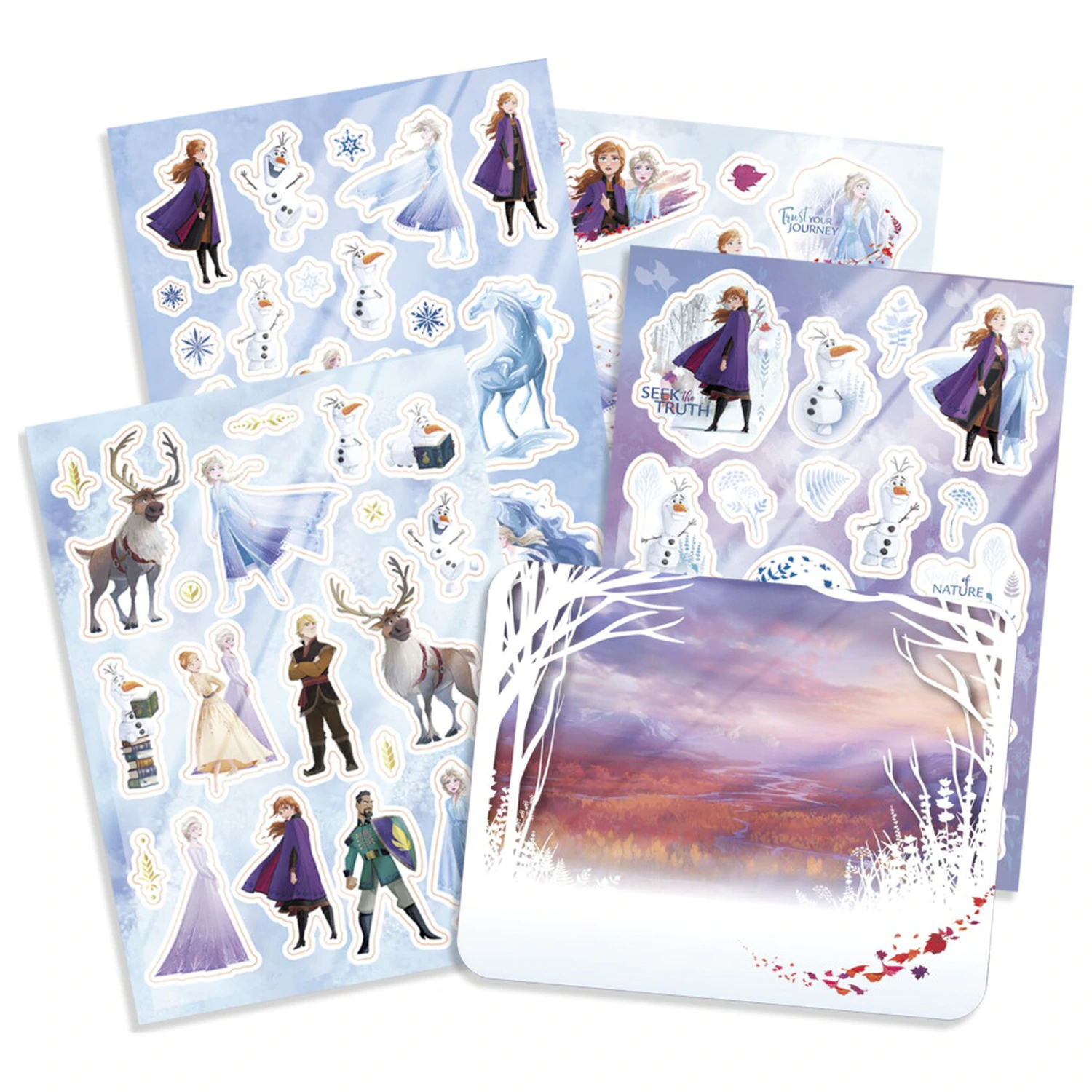 Disney Frozen Destiny naljepnice za prozor set fotografija proizvoda