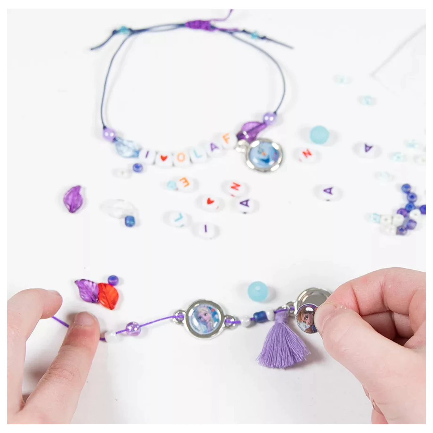 Disney Frozen Destiny Set za izradu narukvica sa slovima fotografija proizvoda