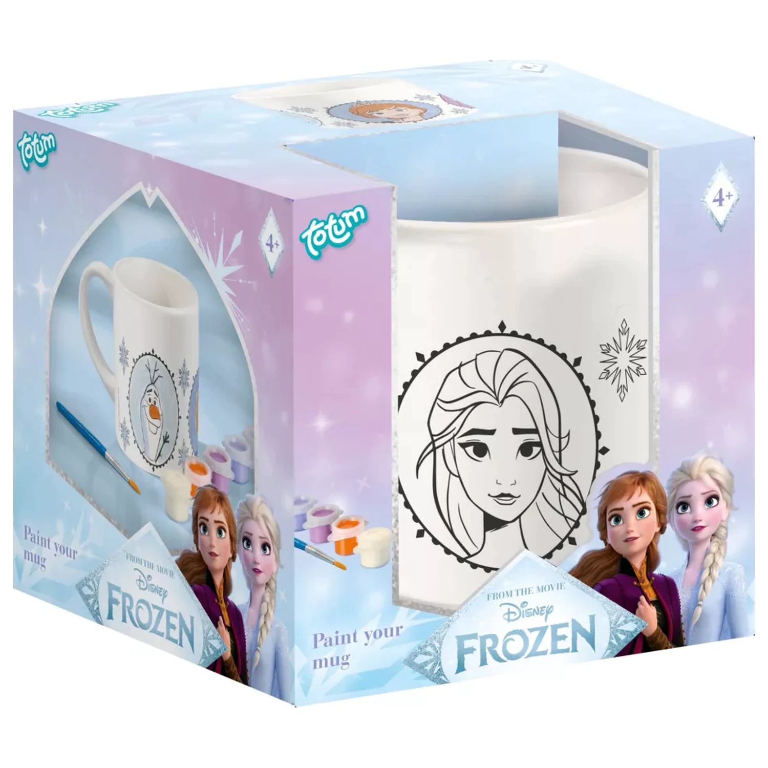 Disney Frozen Destiny porculanska šalica za bojanje 235 ml fotografija proizvoda