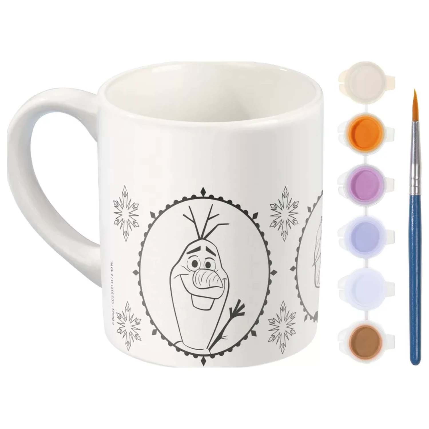Disney Frozen Destiny porculanska šalica za bojanje 235 ml fotografija proizvoda