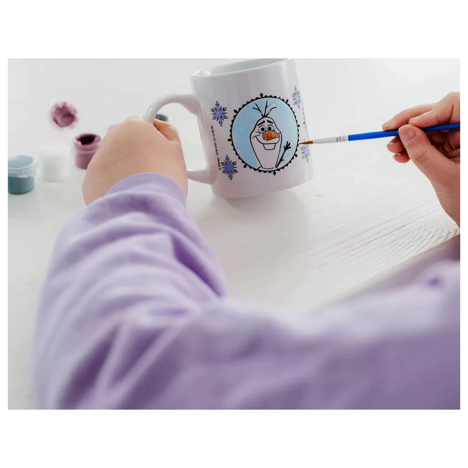 Disney Frozen Destiny porculanska šalica za bojanje 235 ml fotografija proizvoda
