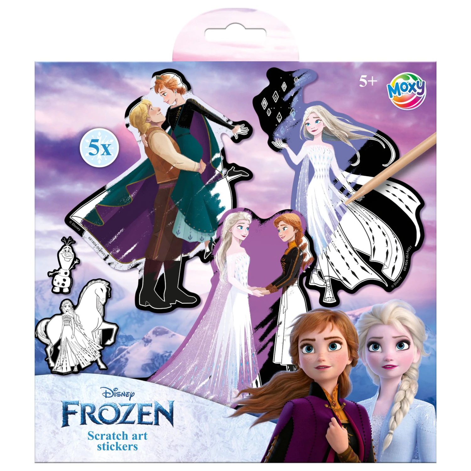 Disney Frozen Destiny Set naljepnica za grebanje  fotografija proizvoda