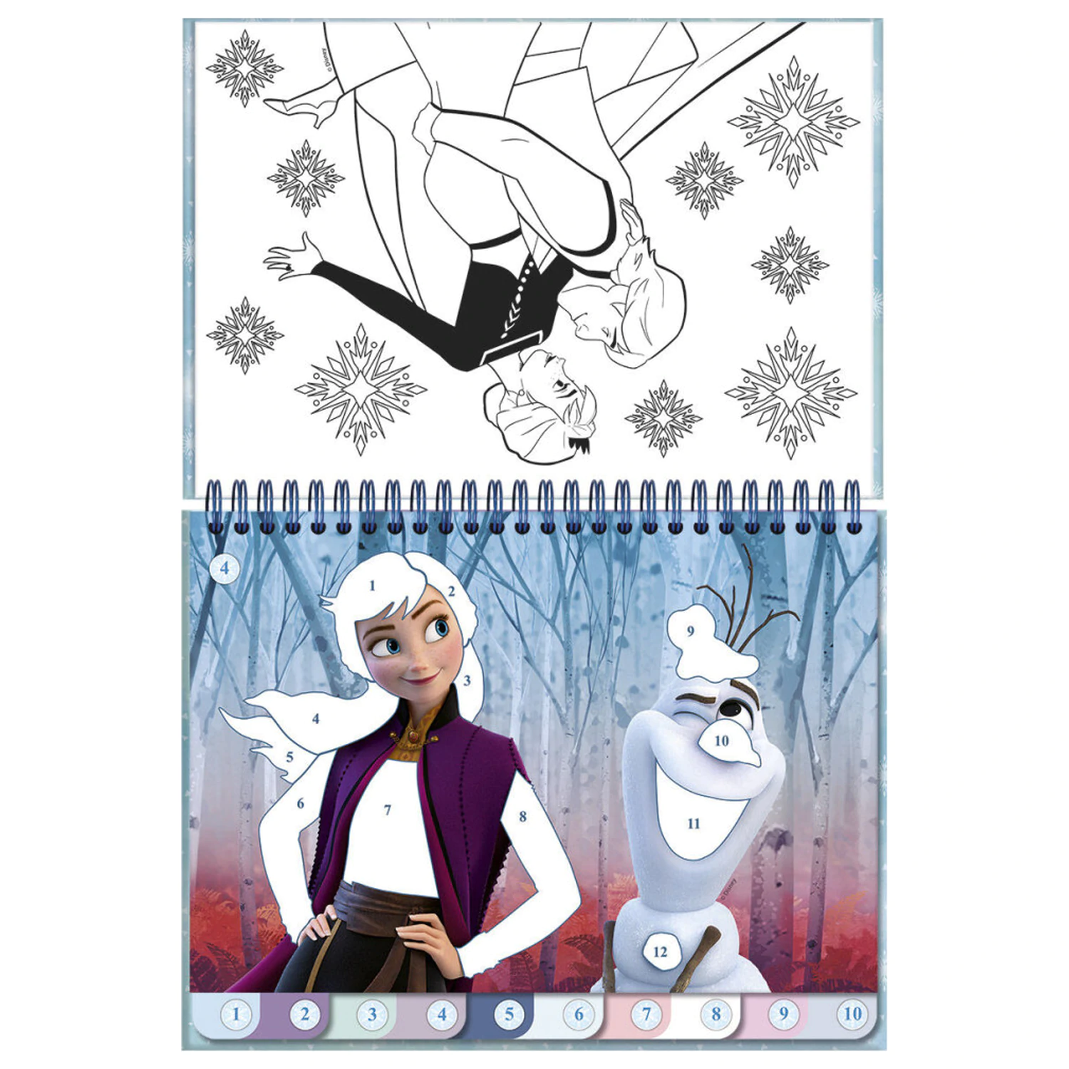 Disney Frozen Destiny Puzzle Sticker i set za bojanje fotografija proizvoda