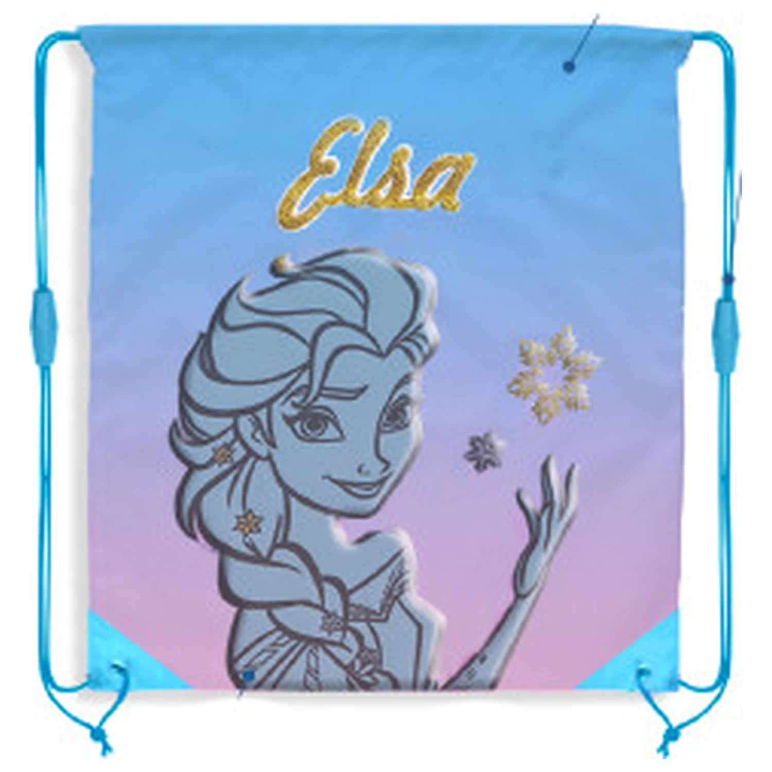 Disney Frozen Elsa sportska torba, torba s vezicom 37 cm fotografija proizvoda