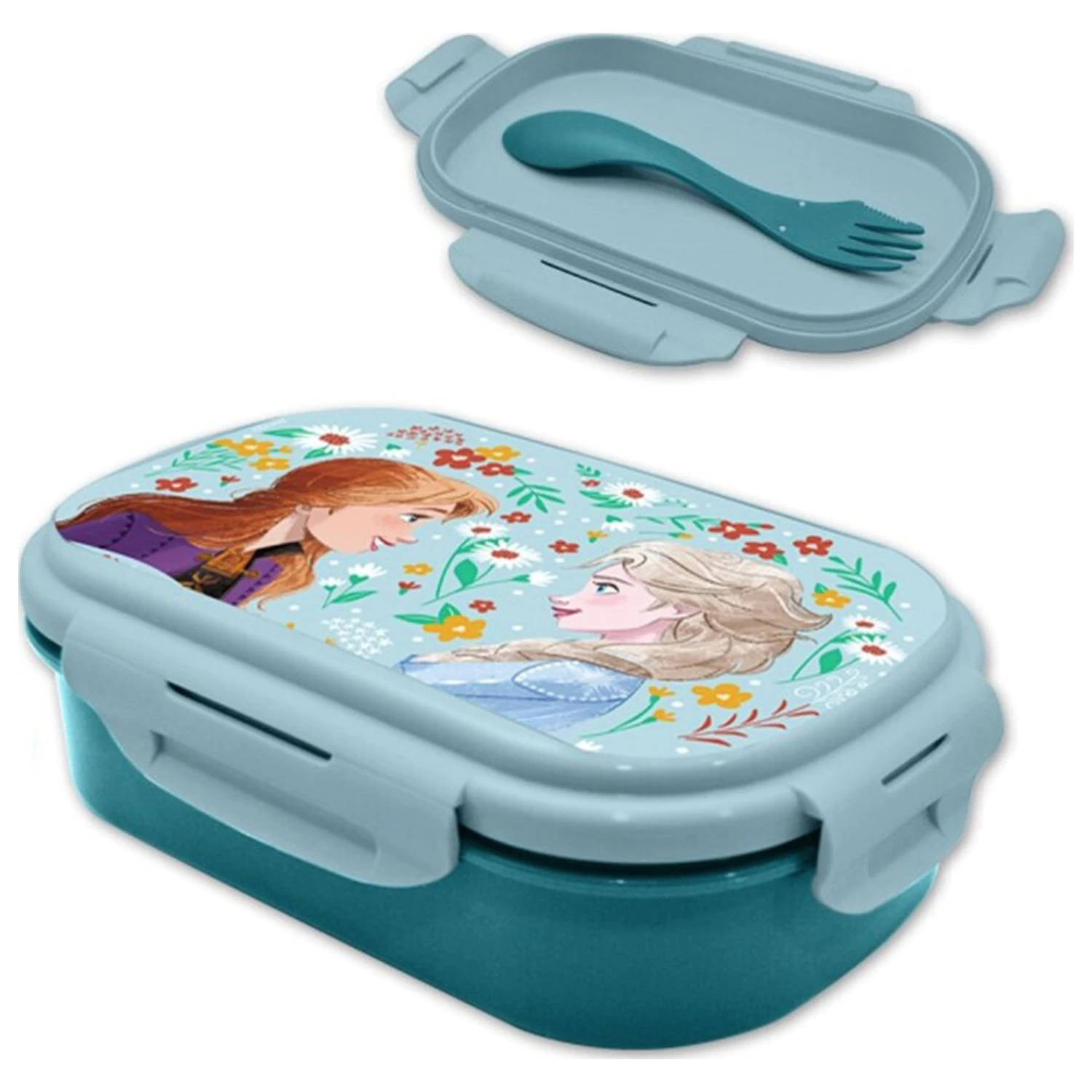 Disney Frozen Enchanted kutija za ručak + set pribora za jelo fotografija proizvoda